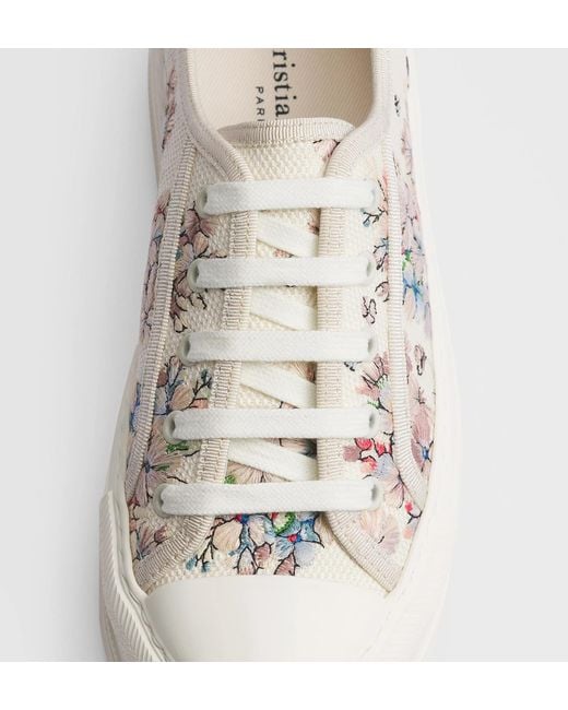 Dior White Walk'N' Platform Sneaker