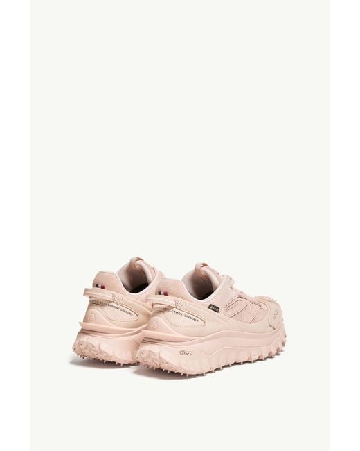 Moncler Pink Trailgrip Gtx Sneakers