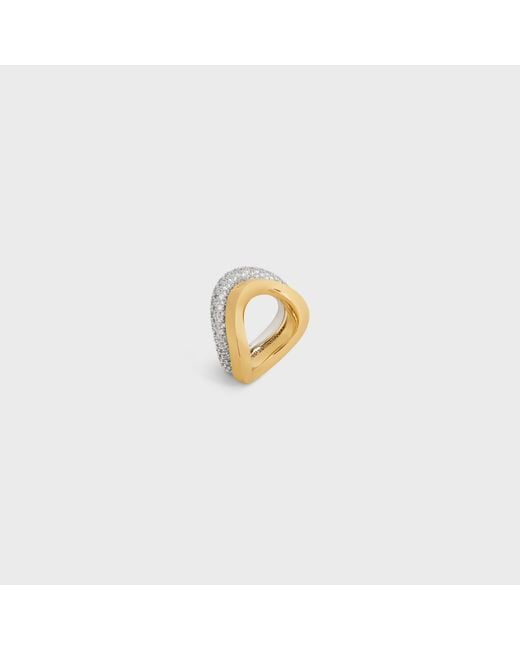 Céline Metallic Formes Abstraites Set Of Rings