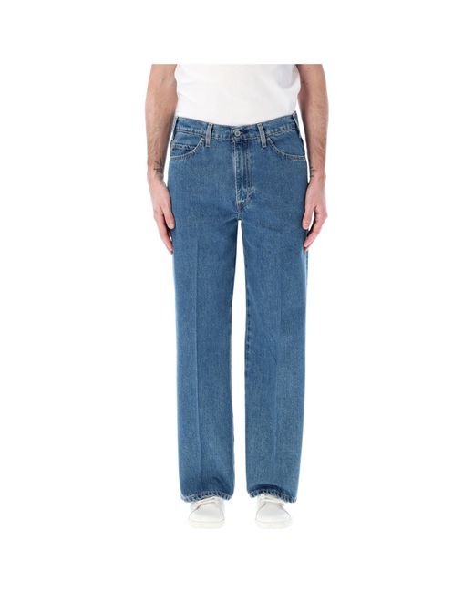Levi's Blue Belt-Loop Jeans for men