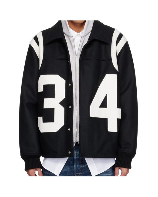 Ambush Blue Baseball Jacket for men