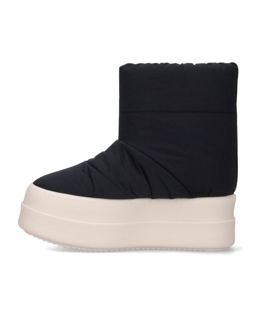 Rick Owens Blue Drkshdw Porterville Mega Bumper Low Lunar Boots