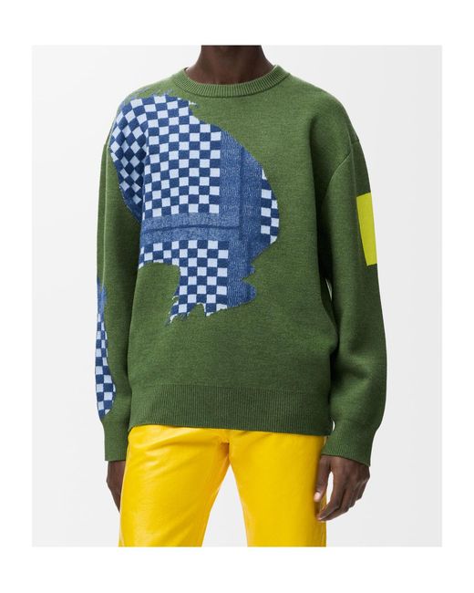 Loewe Green Sweater for men