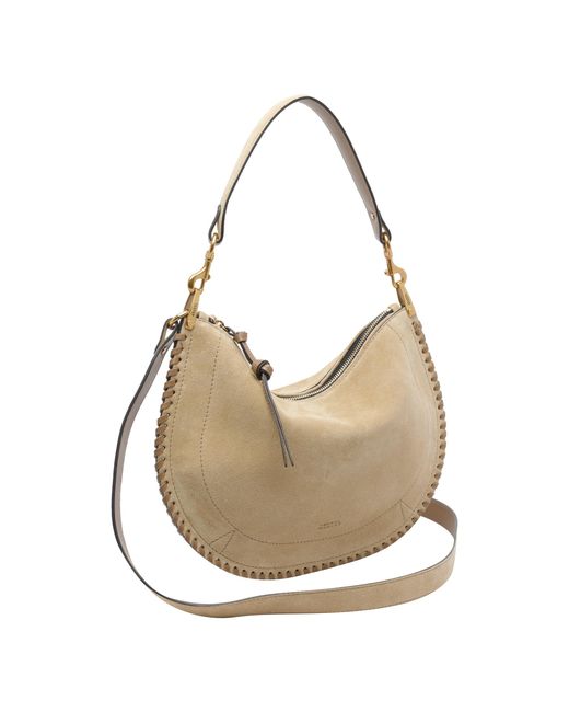 Isabel Marant White Zipper Shoulder Bag