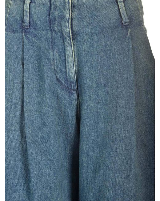 Golden Goose Deluxe Brand Blue Straight-Leg Jeans