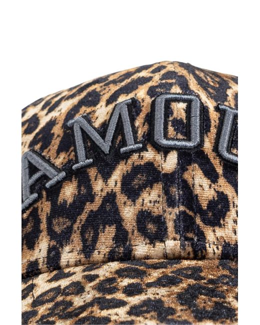 Zadig & Voltaire Multicolor Animal Print Baseball Cap