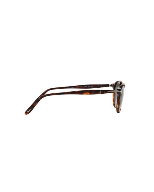 Persol Green Round Frame Sunglasses for men