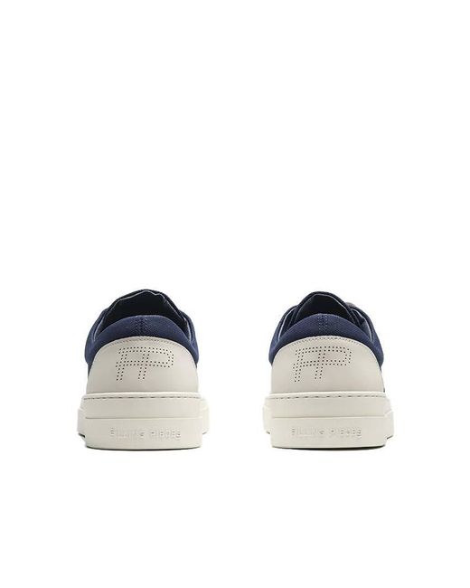 Filling Pieces Blue Lace-Up Sneakers for men