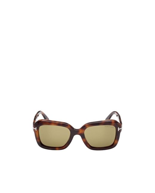 Tom Ford Metallic Full Frame Sunglasses