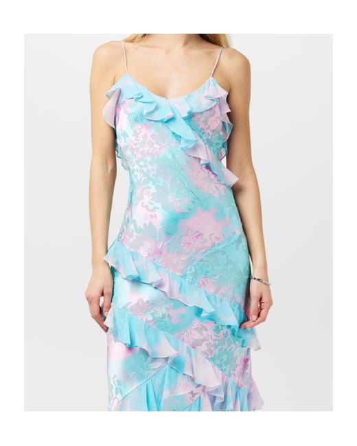 LoveShackFancy Blue Rialto Dress