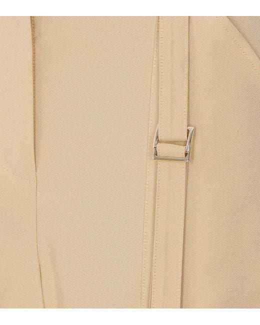 Patrizia Pepe Natural Relaxed Fit Bermuda Shorts