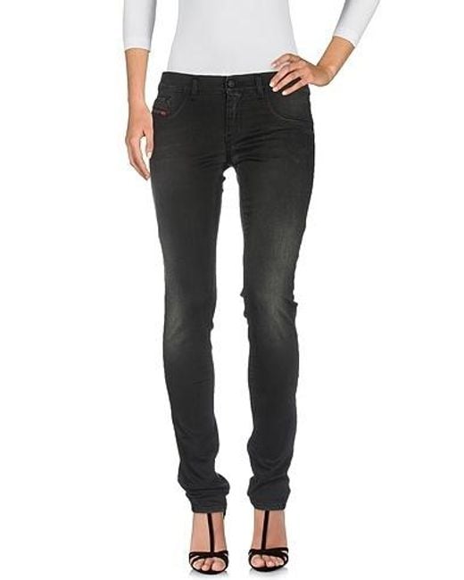 DIESEL Black Slim-Fit Jeans