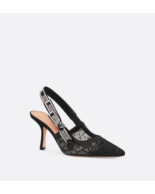 Dior Black J'A Slingback Pump