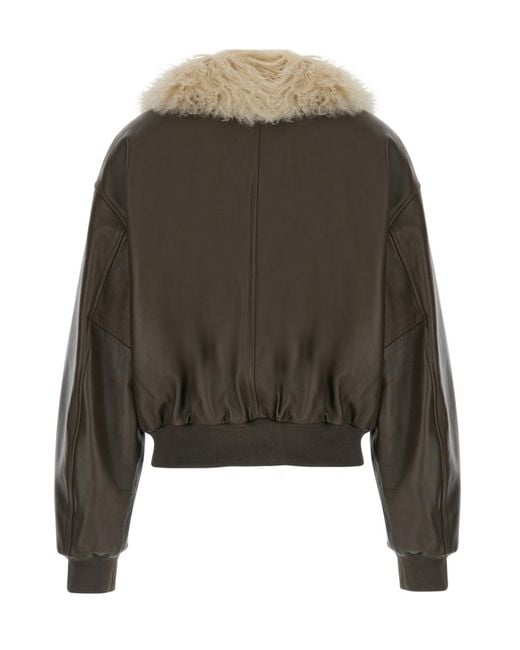 Grifoni Green Bomber Jacket