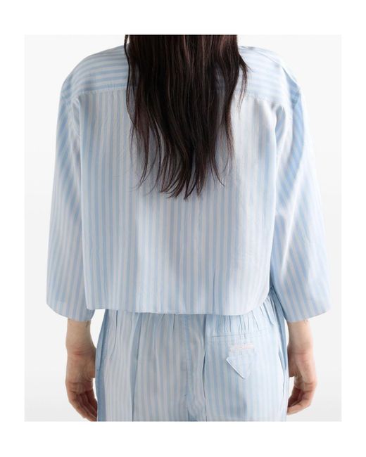 Prada Blue Tops