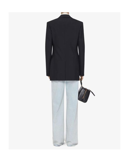 Givenchy Black Shawl Lapel Single-Breasted Jacket