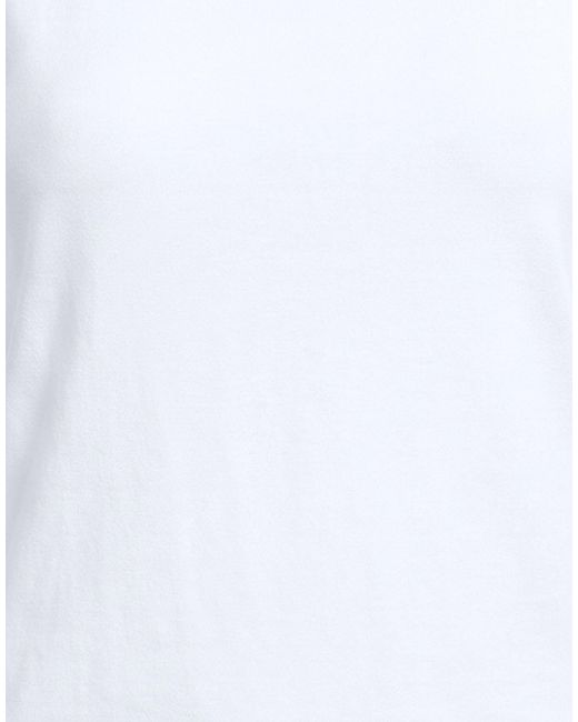 MM6 by Maison Margiela White Plain Colour Vests