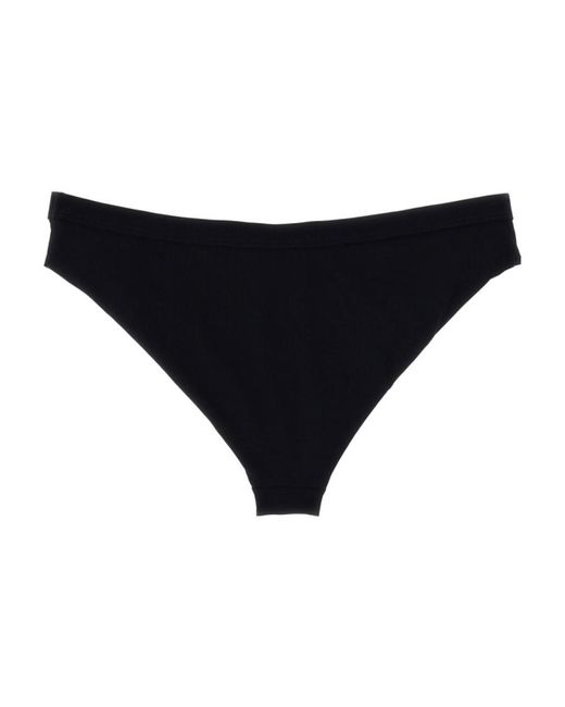 Jil Sander Black Stretch Bikini Briefs