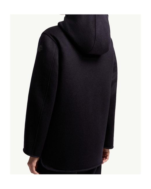 Moncler Blue Hemiptere 3-In-1 Hooded Wool Cashmere Down Jacket