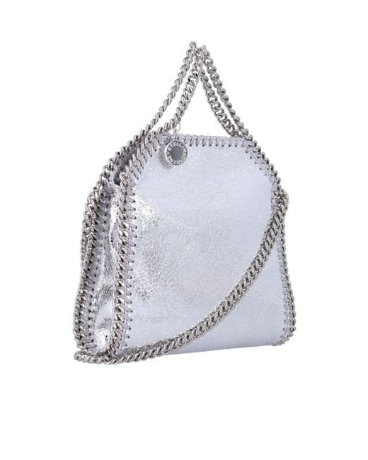 Stella McCartney Gray Falabella Tiny Bag