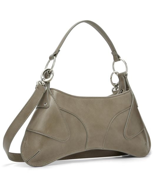 KNWLS Gray Razr Convertible Shoulder Bag