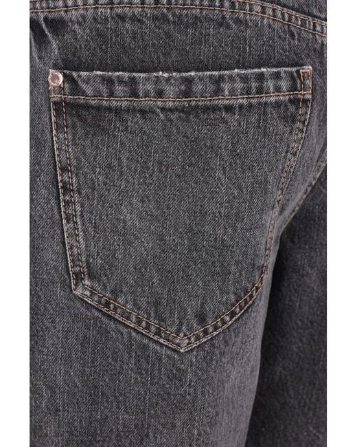 Brunello Cucinelli Gray Belt Loop Jeans