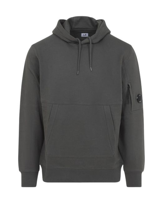 C P Company Gray Long Sleeve Sweatshirt for men