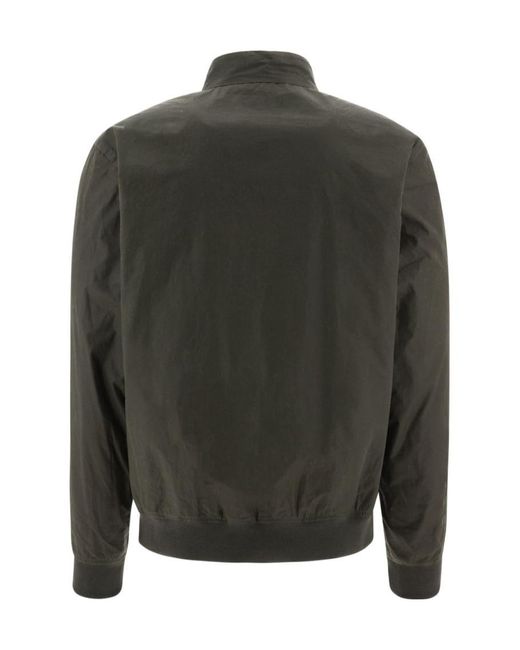 Barbour Gray Long-Sleeved Casual Jacket for men