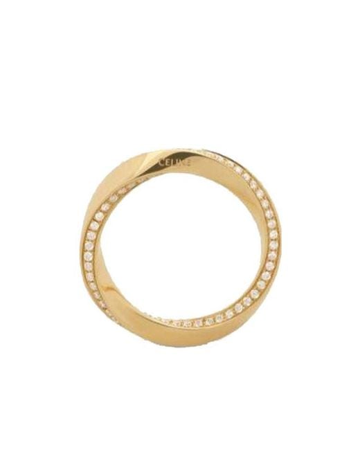 Céline Metallic Torsion Ring