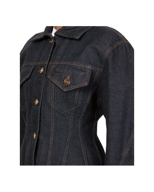 Givenchy Blue Cinched Jacket
