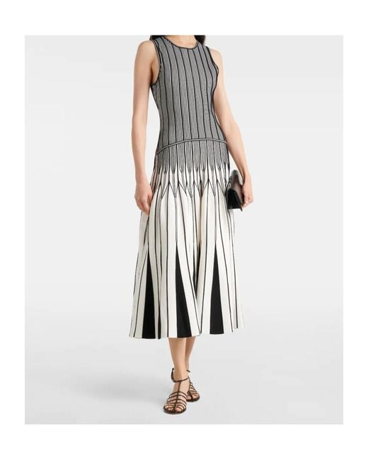Jonathan Simkhai Multicolor Round Neck Dress