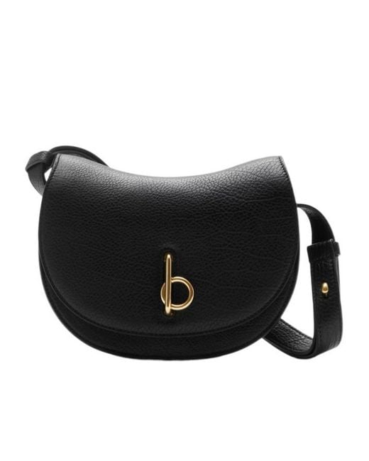 Burberry Black Rocking Horse Mini Shoulder Bag