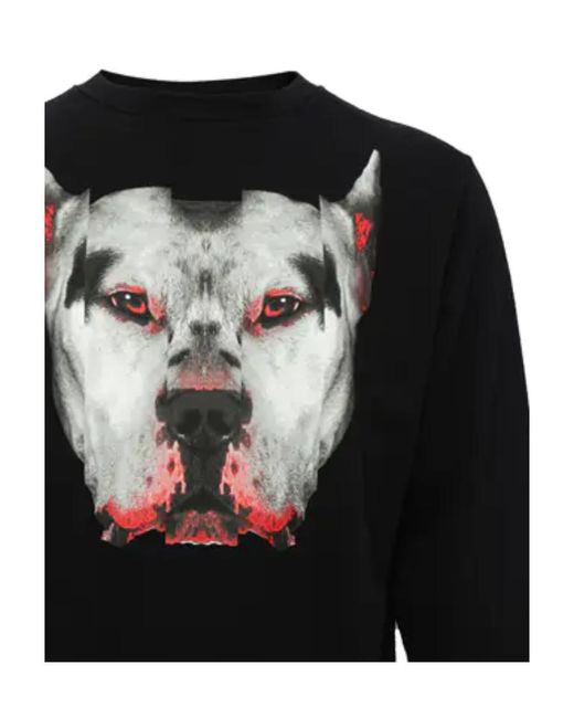 Marcelo Burlon Black Printed Pattern Sweater for men