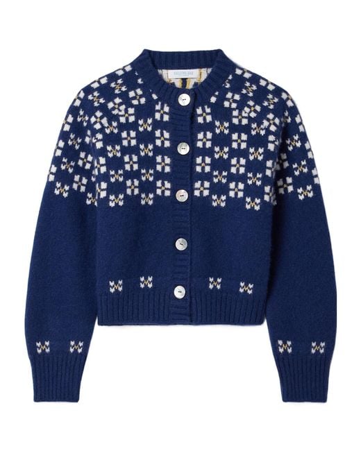 Calle Del Mar Blue Long-Sleeved Knitted Shirt