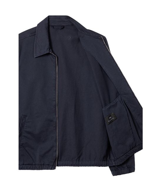 Paul Smith Blue Collared Jacket for men