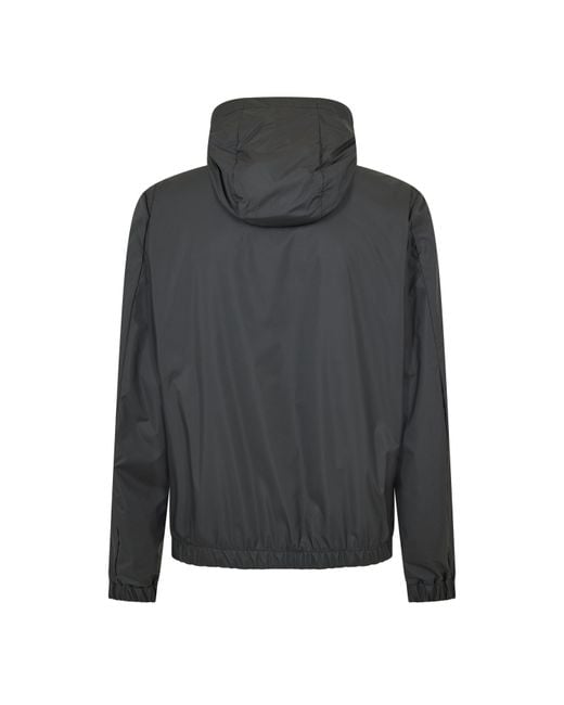 Moncler Gray Bomber Jacket for men