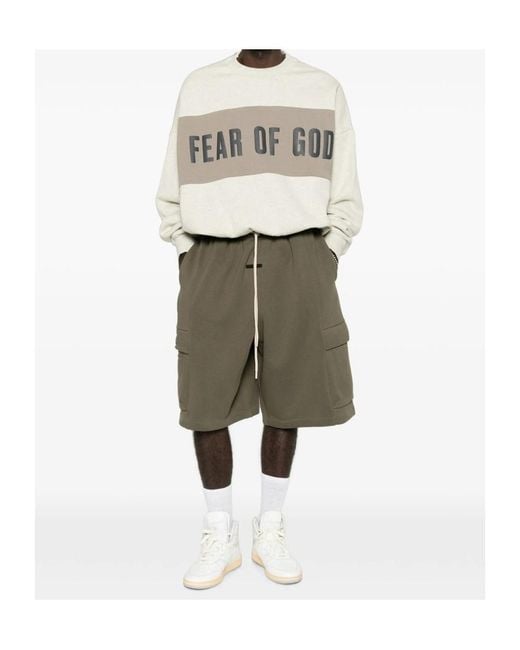 Fear Of God White Long-Sleeved Sweatshirt for men