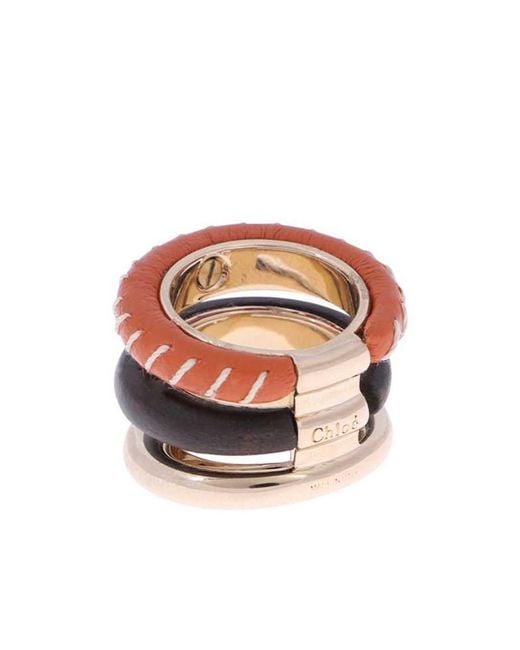 Chloé White Kattie Ring