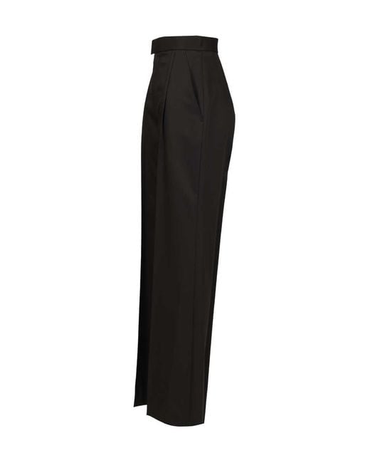Vivienne Westwood Black Wide-Leg Trousers