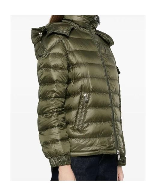 Moncler Green Dalles Hooded Down Jacket