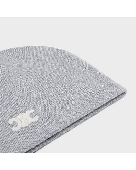 Céline Gray Triomphe Beanie for men