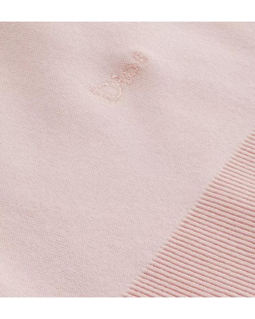 Dior Pink Embroidered Sweater