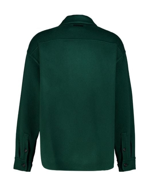 Marni Green Long-Sleeved Casual Jacket for men