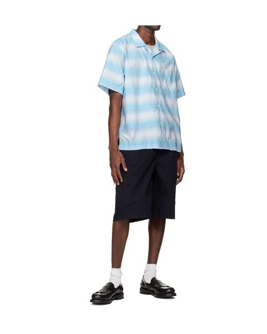 Nanamica Black Cargo Shorts for men