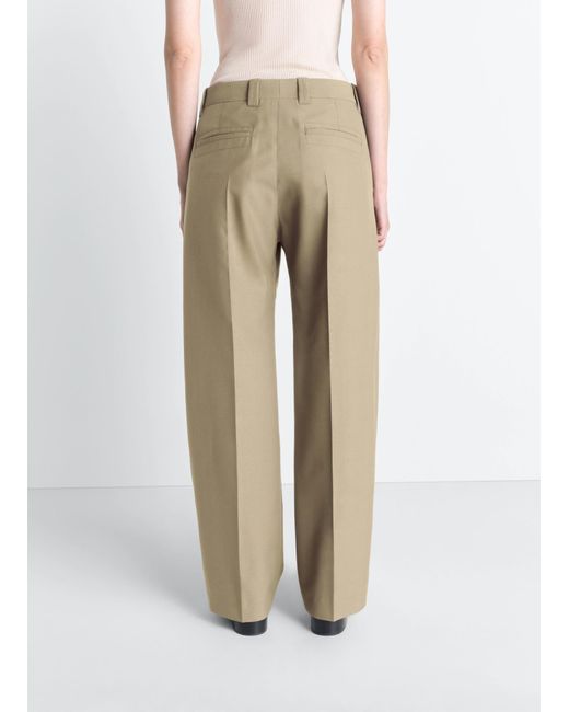 Lemaire Natural Tailored Straight-Leg Pants