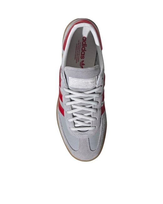 Adidas Originals Pink Lace-Up Low-Top Sneakers for men