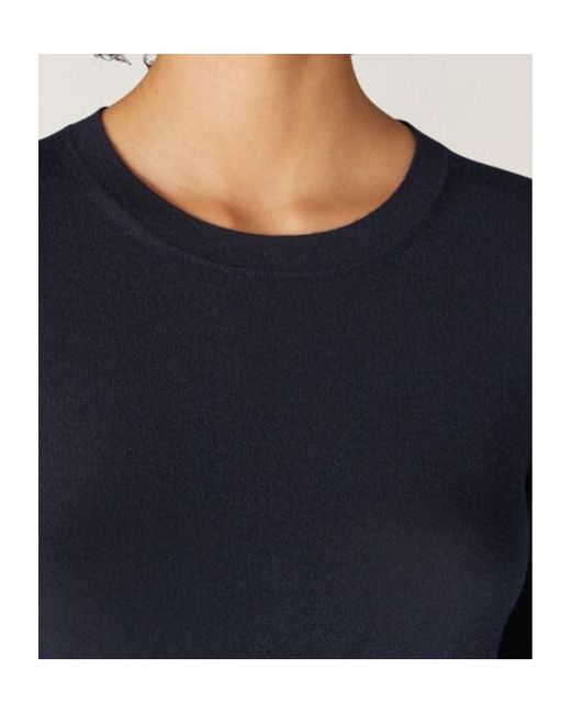 Loro Piana Blue Neo Piuma Crewneck Knitted Jumper