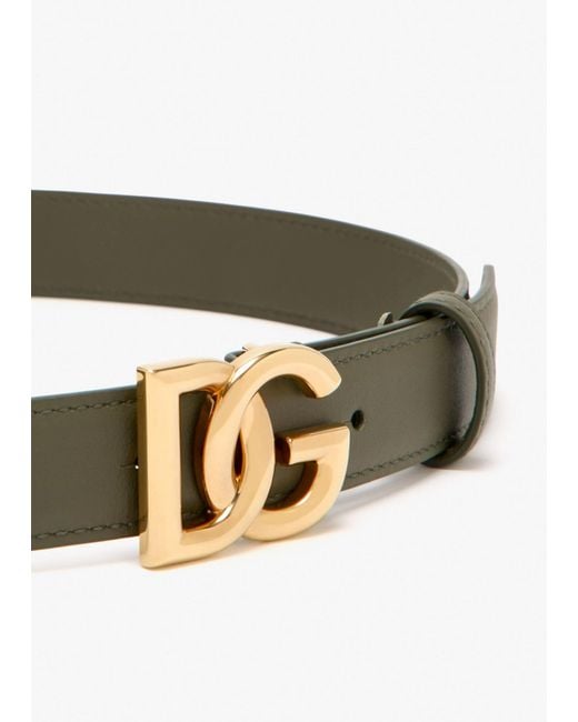 Dolce & Gabbana Multicolor Dg Buckled Belt