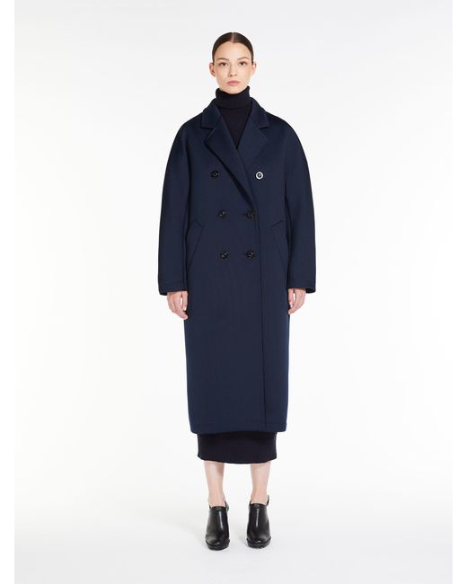 Max Mara Blue Logo Coat
