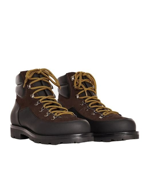 Scarosso Black Hermann Boots for men